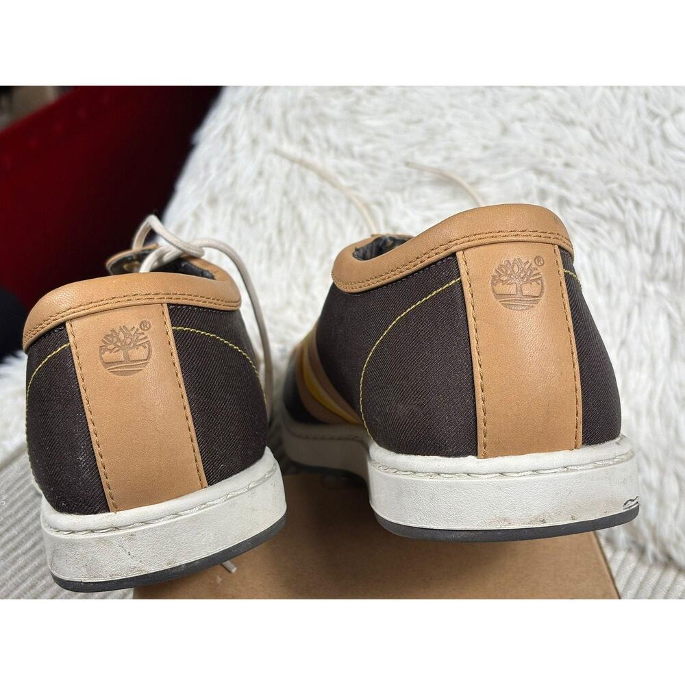 Timberland Smart Casual Sneakers Shoes Mens Size 12 Brown Yellow 16593 - Picture 8 of 11